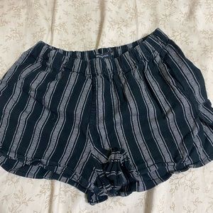brandy melville striped shorts